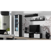 Витрина Cama SOHO S1 черен/бял гланц