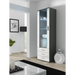 Витрина Cama SOHO S1 сиво/бял гланц
