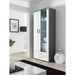 Витрина Cama SOHO S6 2D2S сиво/бял гланц