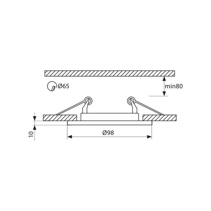 ЛУНА СЪС СТЪКЛО И СВЕТЛИНЕН LED ЕФЕКТ AZ