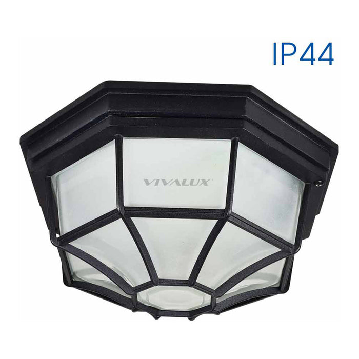 ПЛАФОН E27 IP44 Ф27 CM ЧЕРЕН VIVALUX BERLIN