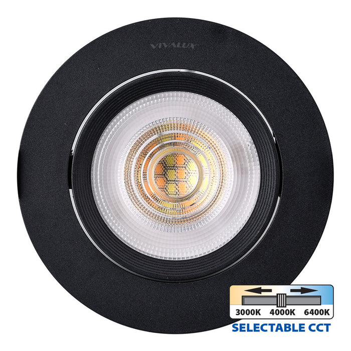 LED ЛУНА ЗА ВГРАЖДАНЕ 5W 3000К-6400К 350LM IP20 VIVALUX RAYA