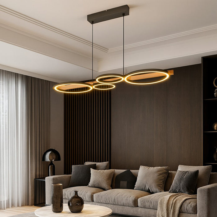 LED ПОЛИЛЕЙ 38W 3000-6400K 1529LM ЧЕРЕН/ДЪРВО VIVALUX MATTEO-P