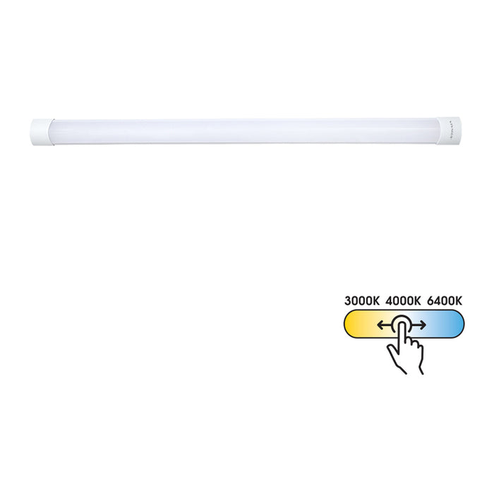 LED ЛИНЕЙНО ТЯЛО 40W 120CM 125° 4400LM CCT VIVALUX FLAT