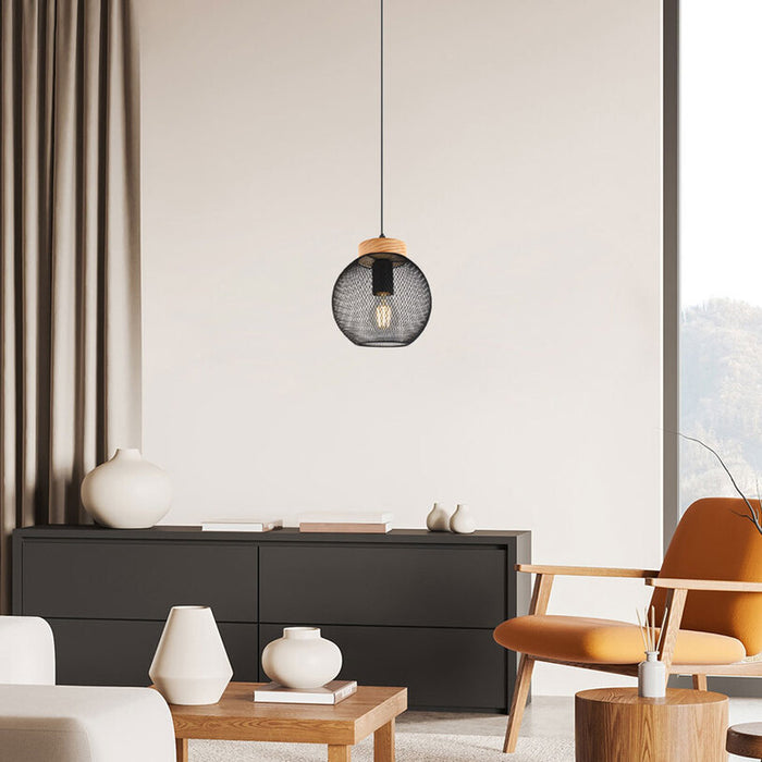 ПЕНДЕЛ 1ХЕ27 20CM ЧЕРЕН VIVALUX MOKA