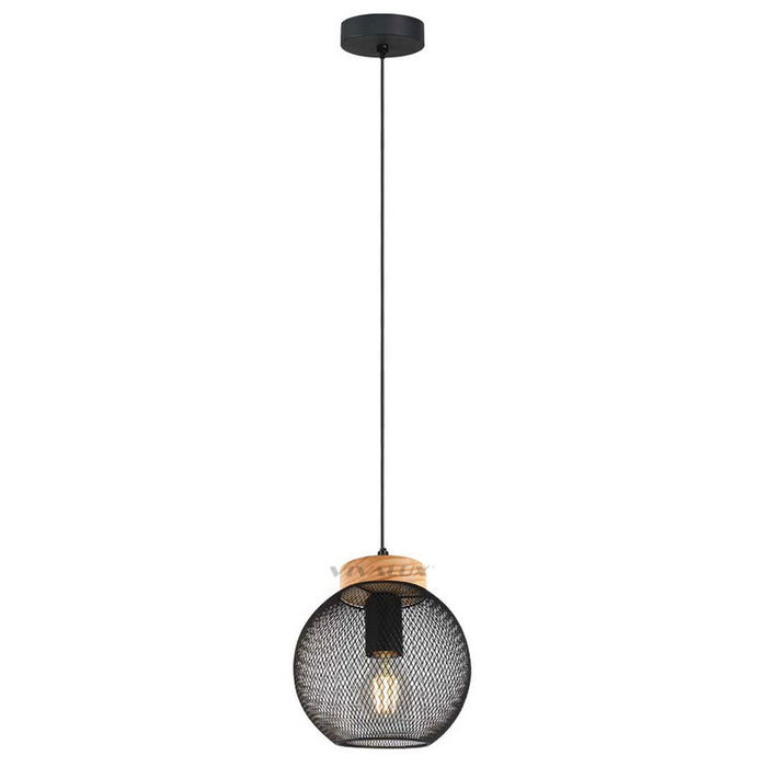 ПЕНДЕЛ 1ХЕ27 20CM ЧЕРЕН VIVALUX MOKA