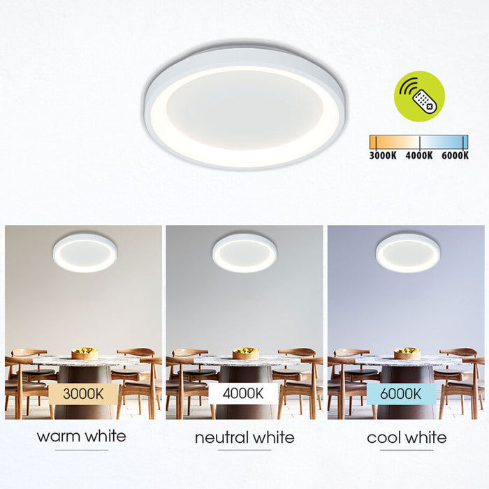 LED ПЛАФОН 60W CCT 3290LM ДИСТАНЦИОННО БЯЛ VIVALUX ALEXA-C