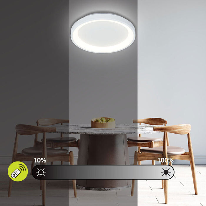 LED ПЛАФОН 60W CCT 3290LM ДИСТАНЦИОННО БЯЛ VIVALUX ALEXA-C
