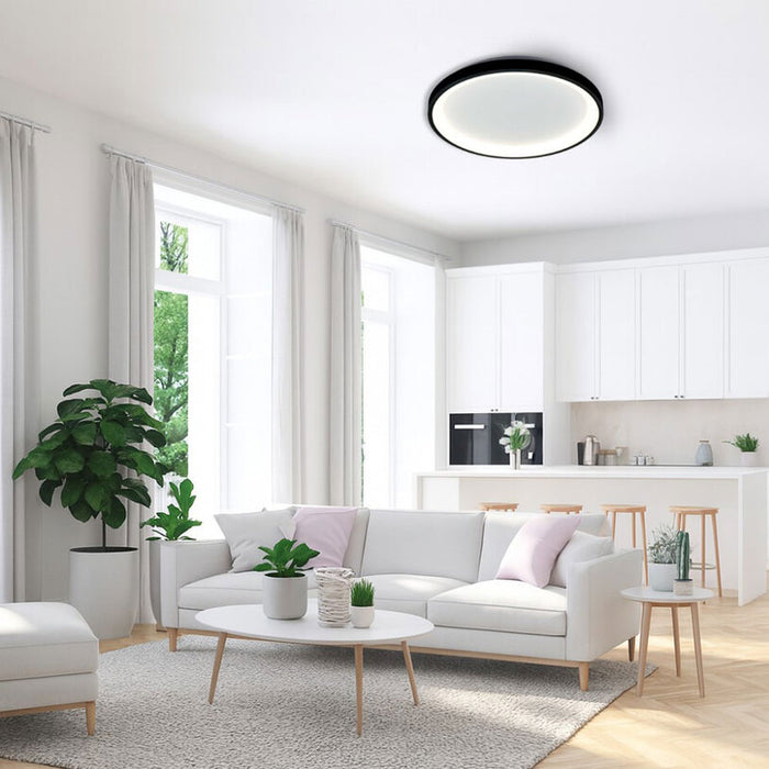 LED ПЛАФОН 60W CCT 2919LM ДИСТАНЦИОННО ЧЕРЕН VIVALUX ALEXA-C