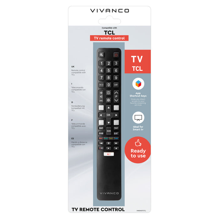 VIVANCO 15088 ДИСТАНЦИОННО TCL