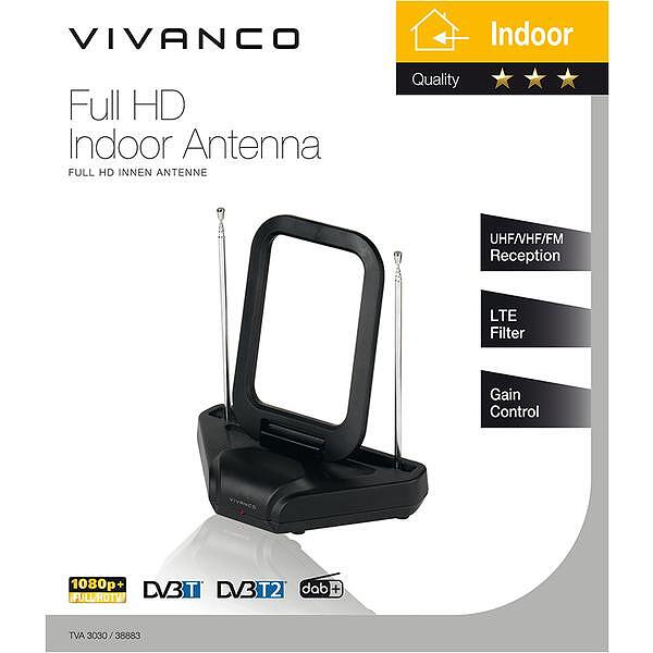 Антена за цифрова телевизия Vivanco 38883
