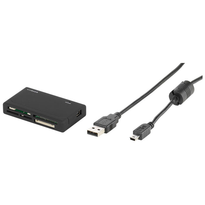 ЧЕТЕЦ ЗА КАРТИ VIVANCO USB 6 SLOT 34296