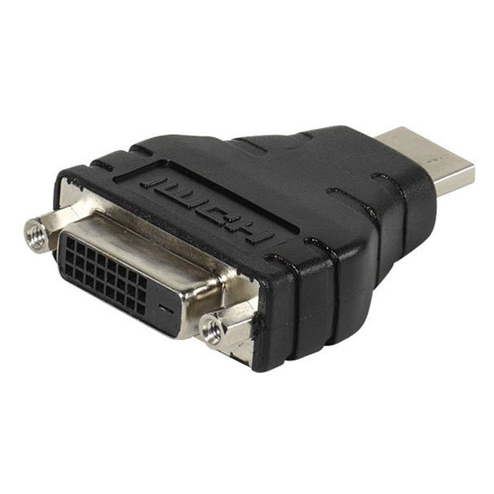 Кабел адаптор VIVANCO женско DVI-D<->мъжко HDMI DVI-D<->HDMI 42075/47075 симетричен, двупосочен