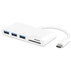 USB HUB VIVANCO USB-C>3xUSB+Reader 34295