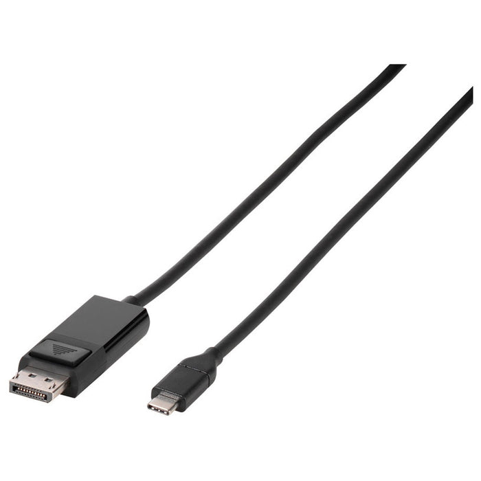 Кабел от източник с USB-C VIVANCO към приемник с DisplayPort USB-C to D.Port 45527 1.5 m работи само в тази посока