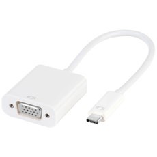 Кабел от източник с USB-C VIVANCO към приемник с DisplayPort USB-C to D.Port 45527 1.5 m работи само в тази посока