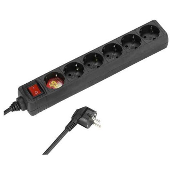 Разклонител VIVANCO 6ГН/1.4М С КЛЮЧ ES6 S15 28261