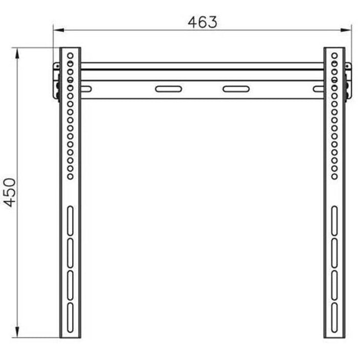 TV Стойка VIVANCO 37971 ЧЕРЕН