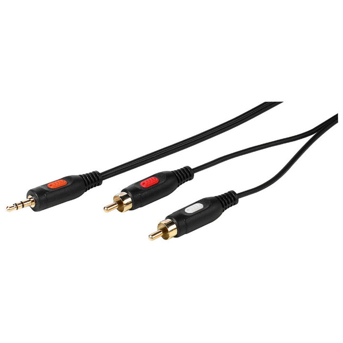 Кабел VIVANCO 3.5MM-RCA 1.5M 46029