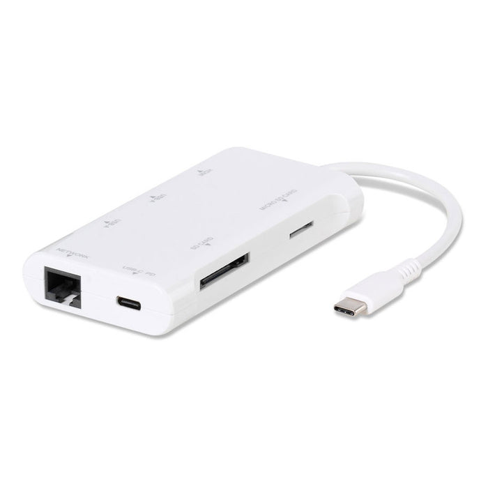 USB HUB VIVANCO USB-C-LAN/HDMI 7в1 45399