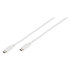 Кабел VIVANCO USB-C-USB-C 3.1 1m 45293 White E-Marker Chip, 20V,3A,60W max