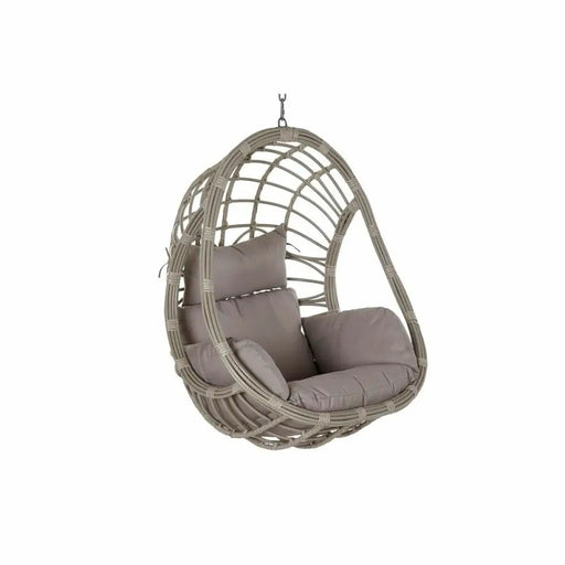 Висящ градински фотьойл DKD Home Decor 90 x 70 x 110 cm Сив