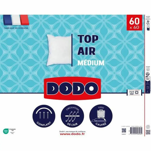възглавница DODO MEDIUM TOP AIR Бял 60 x 60 cm