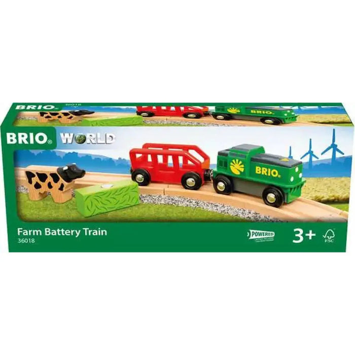 Влак Brio Farm battery train