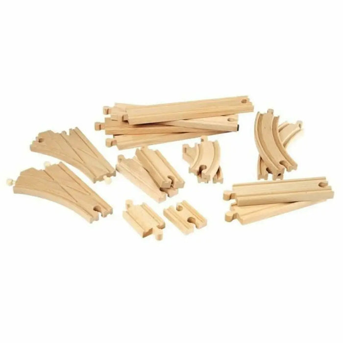 Влакови релси Brio Intermediate Evolution Set Дървен 16