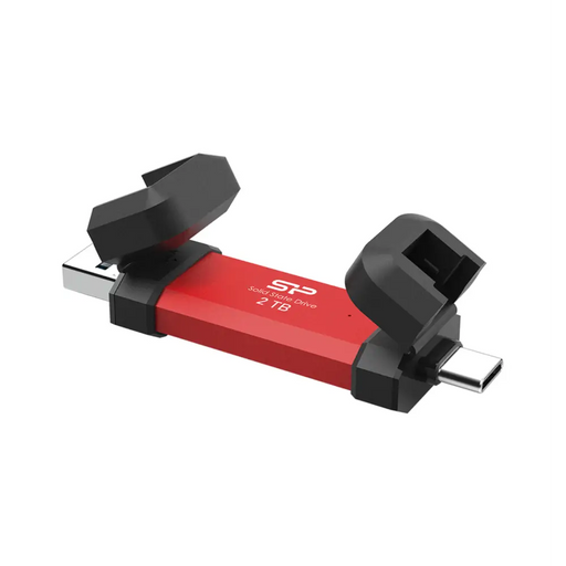 Външен SSD Silicon Power DS72 Red - 2TB