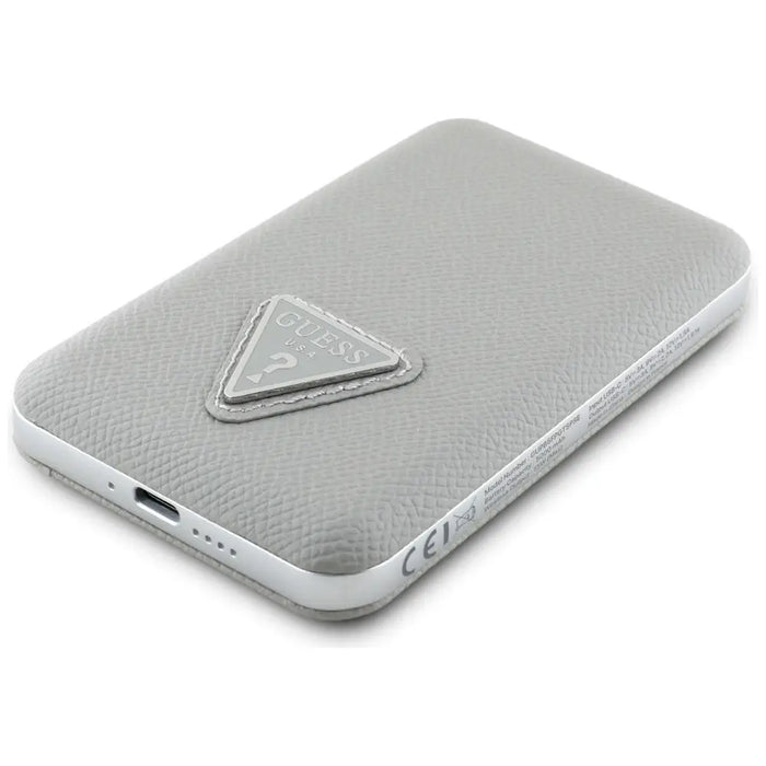 Външна батерия Guess Grained Triangle с MagSafe 5000mAh 15W