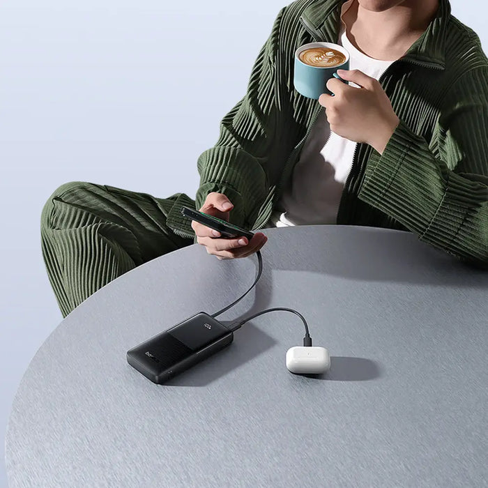 Външна батерия Baseus Bipow 2 10000mah 20W с дигитален