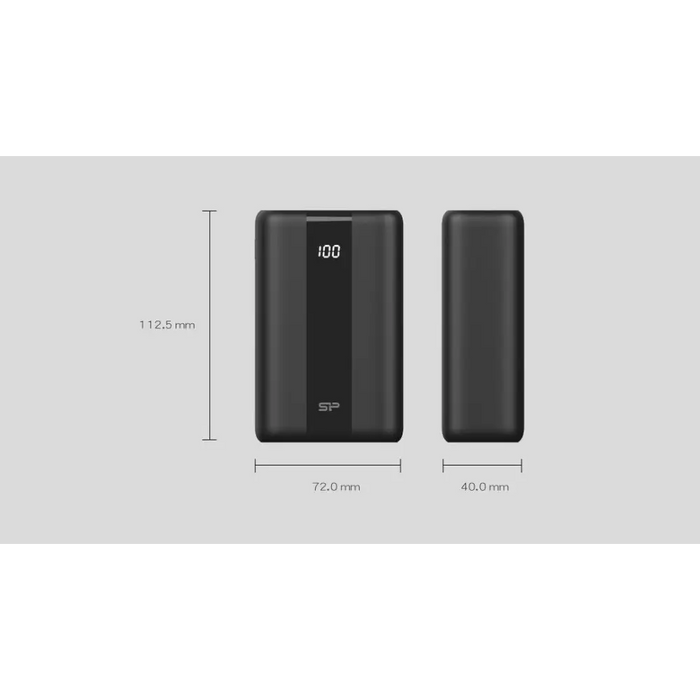 Външна батерия Silicon Power QX55 30000 mAh Черен