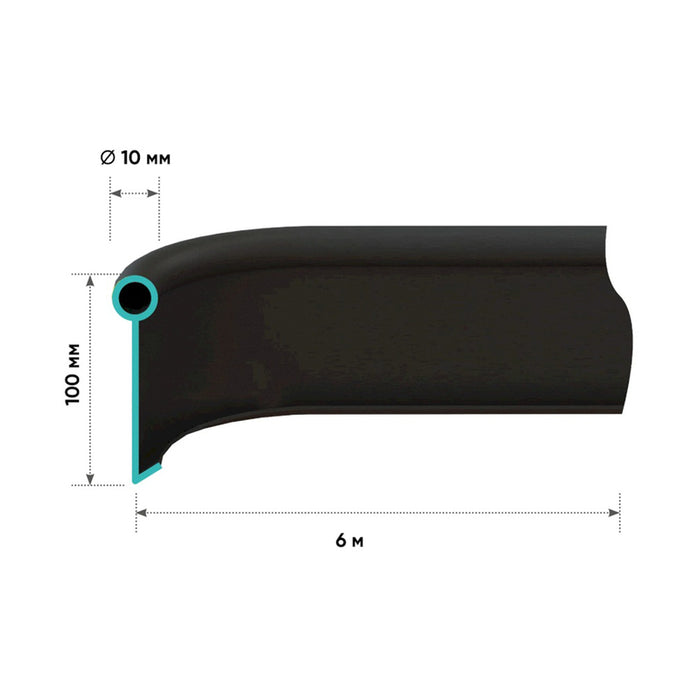РАЗДЕЛИТЕЛ ЗА ТРЕВА 6MX10CM TERRA COUNTRY VODALAND 82952/6-N