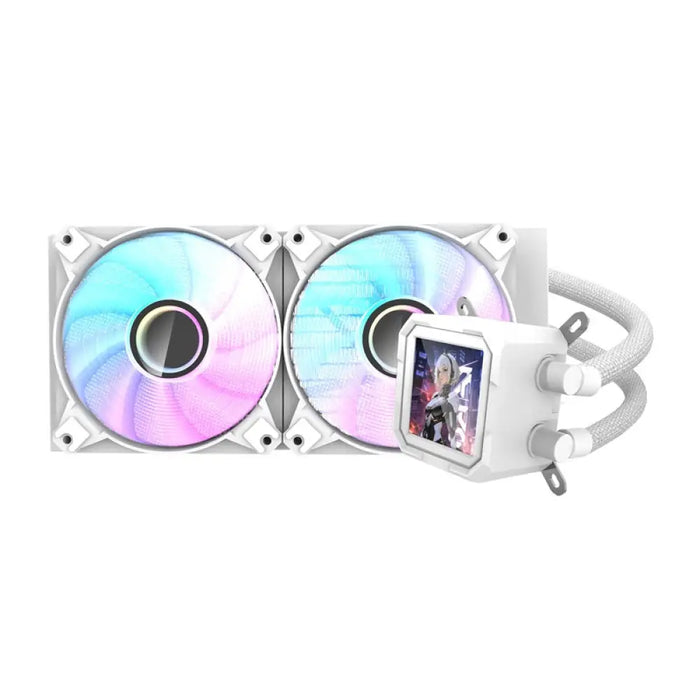 Воден охладител за процесор Darkflash DV240S (бял)