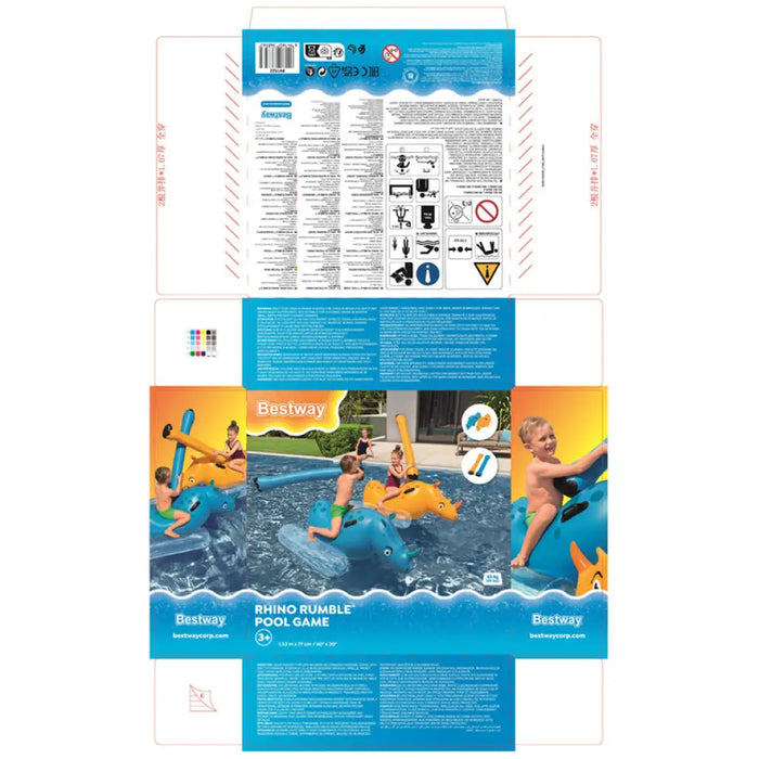 ВОДНА ИГРА RHINO 153X77CM BESTWAY 41522 BESTWAY 41522