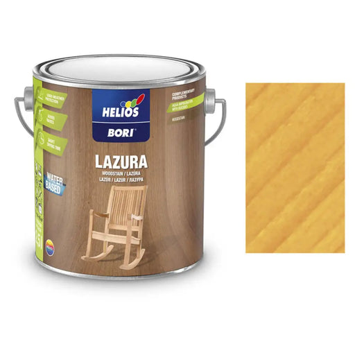 ВОДОРАЗТВОРИМ ЛАК С UV БОР 2.5 L HELIOS BORI