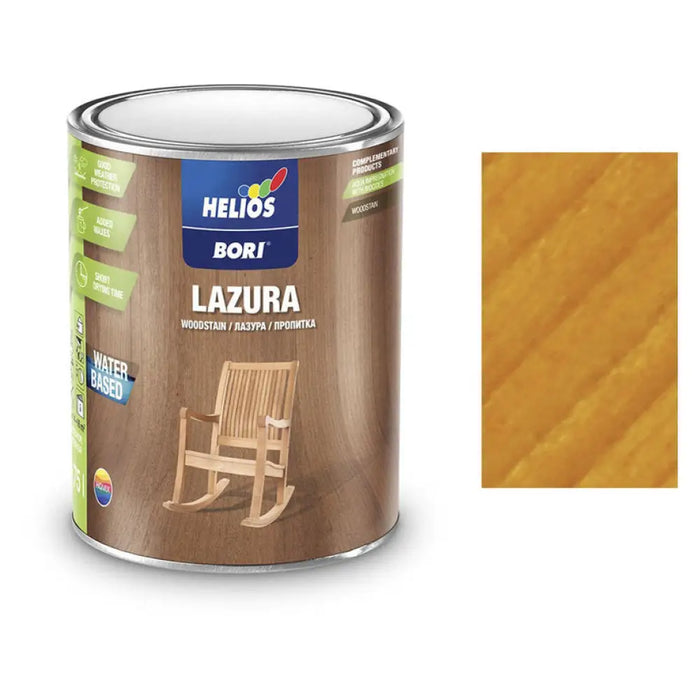 ВОДОРАЗТВОРИМ ЛАК С UV АКАЦИЯ 750 ML HELIOS BORI