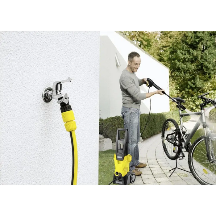 Водоструйка Kärcher K 3 Compact Electric 380 l/h Черен Жълт