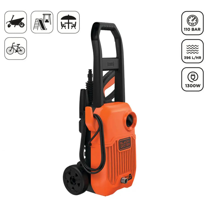 ВОДОСТРУЙКА BLACK&DECKER BEPW1300L-QS