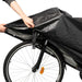 Водоустойчиво покривало за велосипед HQWear размер S черно