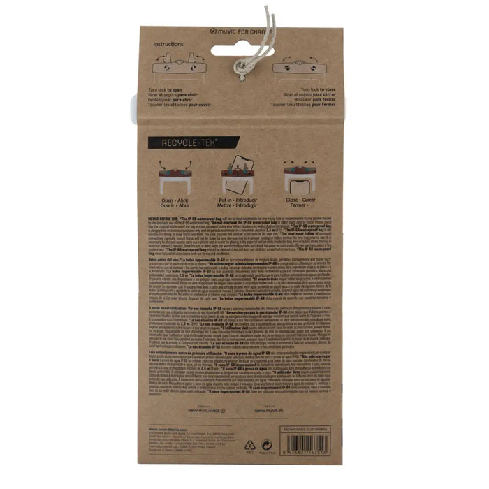 Водоустойчив калъф Muvit for Change Бял Универсален 6,5’’