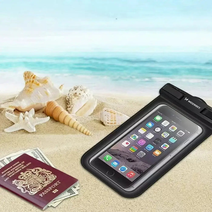 Водоустойчив калъф Wozinsky WWE-01 с PVC лента за ръка