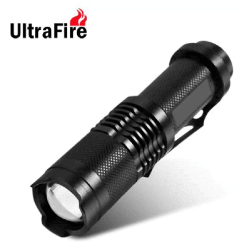 Водоустойчив LED Прожектор със зуум UltraFire 1600Lm