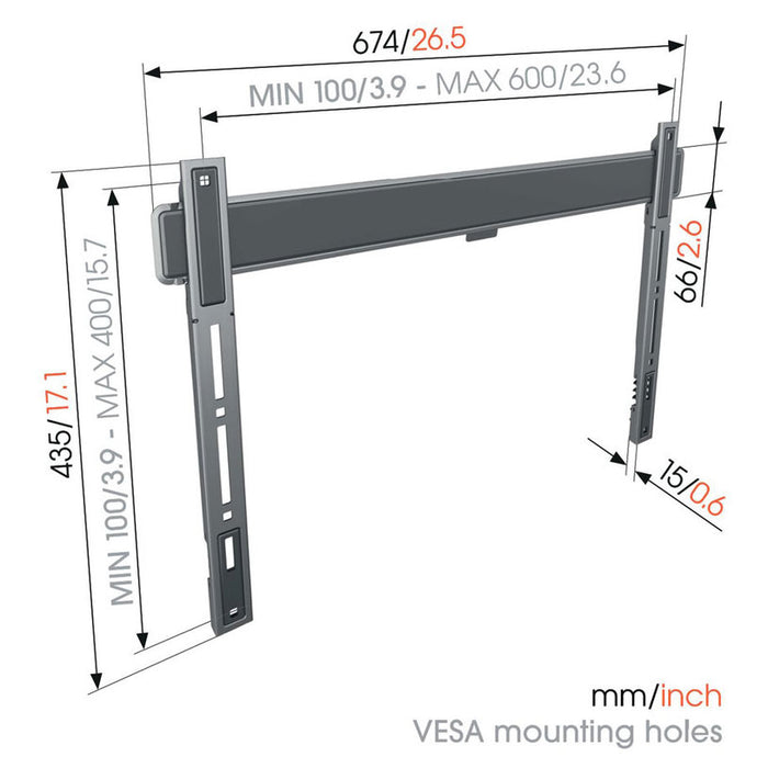 TV Стойка VOGELS TVM 5605 ELITE ЧЕРЕН