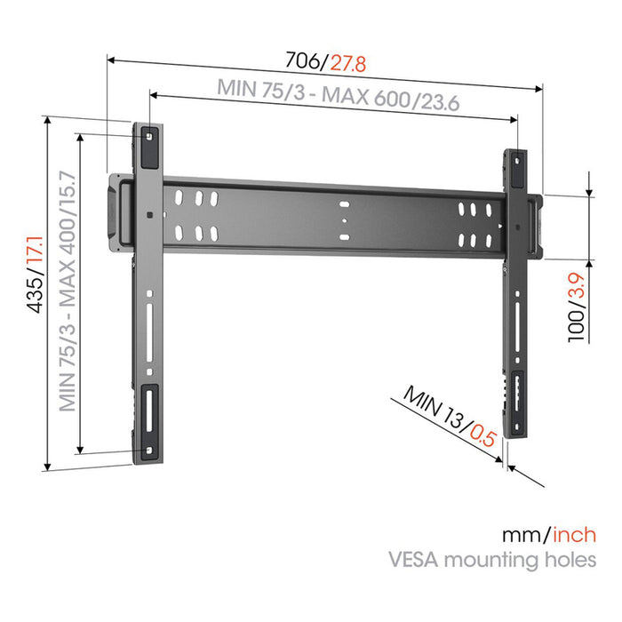 TV Стойка VOGELS TVM 5705 ELITE ЧЕРЕН