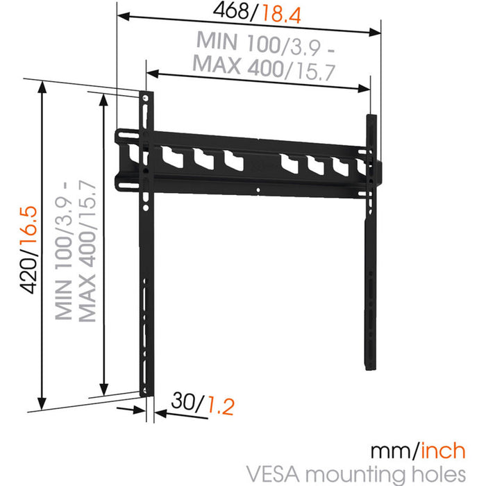TV СТОЙКА VOGELS MA3000 ЧЕРЕН