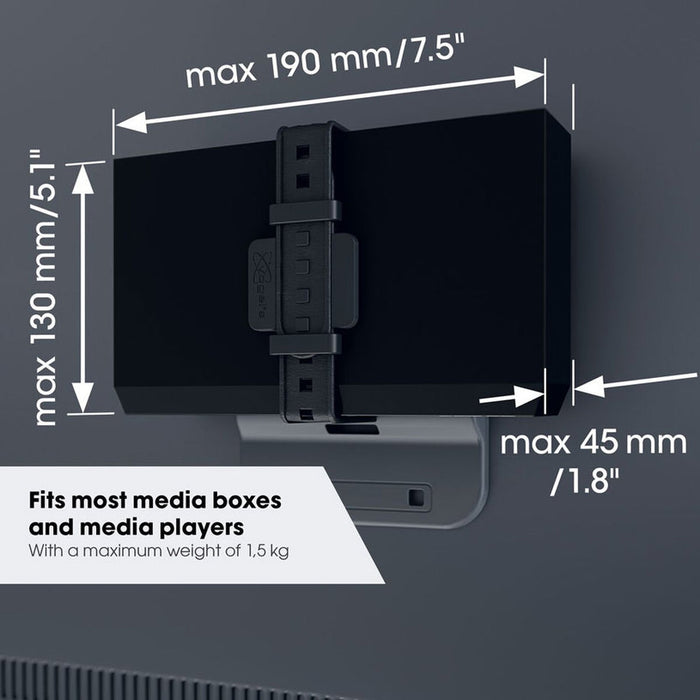 СТОЙКА ЗА ПЛЕЪР VOGELS TVA 6400 ЧЕРЕН