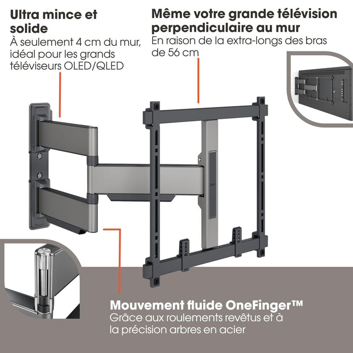 Поставка за стена за телевизор с дръжка Vogel's TVM5445   NEGRO 32" 65"