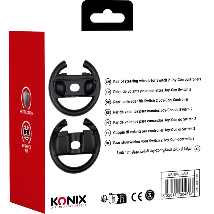 Волан KONIX Черен Nintendo Switch